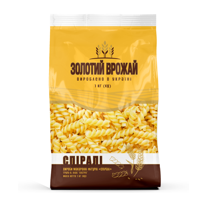 макарони, макаронні вироби, спіралі